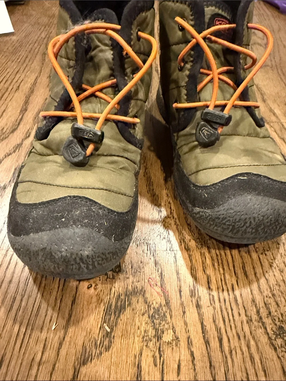 KEEN Kids- Howser 2 Quilted Mid Height Waterproof Comfy Durable in Dark Olive